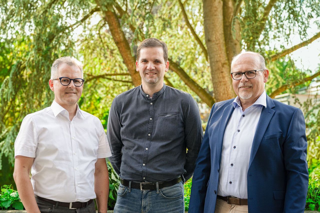 Jörg Wiersch, Tobias Reiland und Hermann Schönhofen